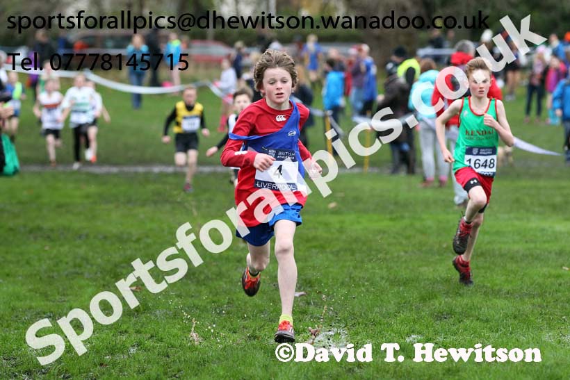 Boys and Girls under-11s, British Athletics Liverpool Cross Challenge, Sefton Park, Liverpool. Photo: David T. Hewitson/Sports for All Pics